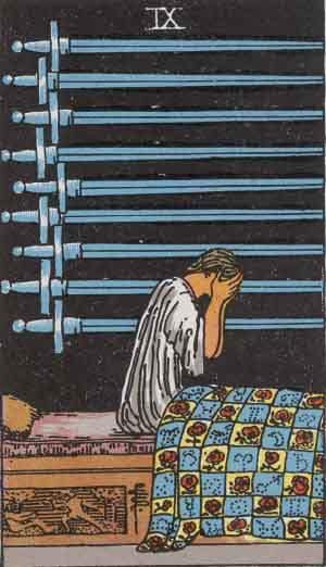 Nine of swords